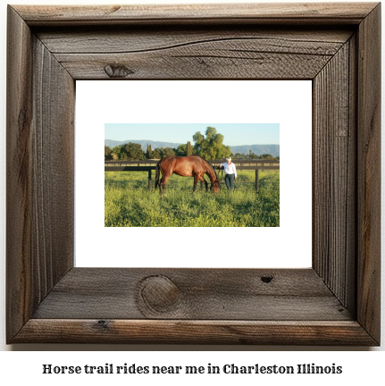 horse trail rides near me in Charleston, Illinois